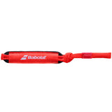 sujetador de muñeca babolat rojo con ajuste seguro para pala de padel