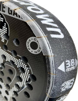 protector de raqueta pádel xpadel color transparente con cortes laterales