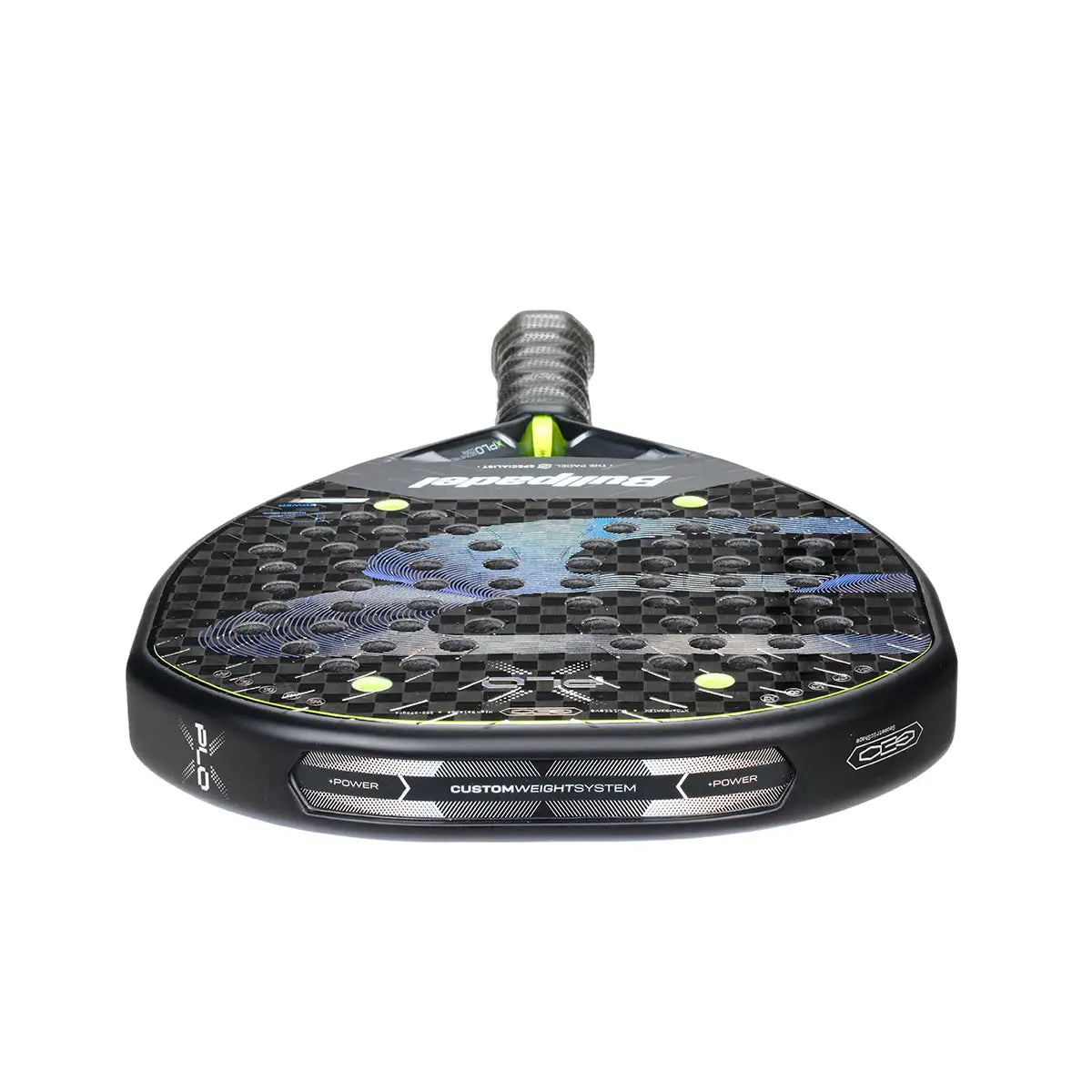bullpadel xplo 2026 con estructura de potencia y tecnología custom weight system