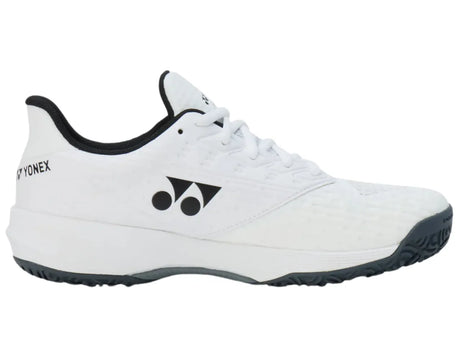 tenis yonex ad-accel jr blancos con suela espiga para pádel junior