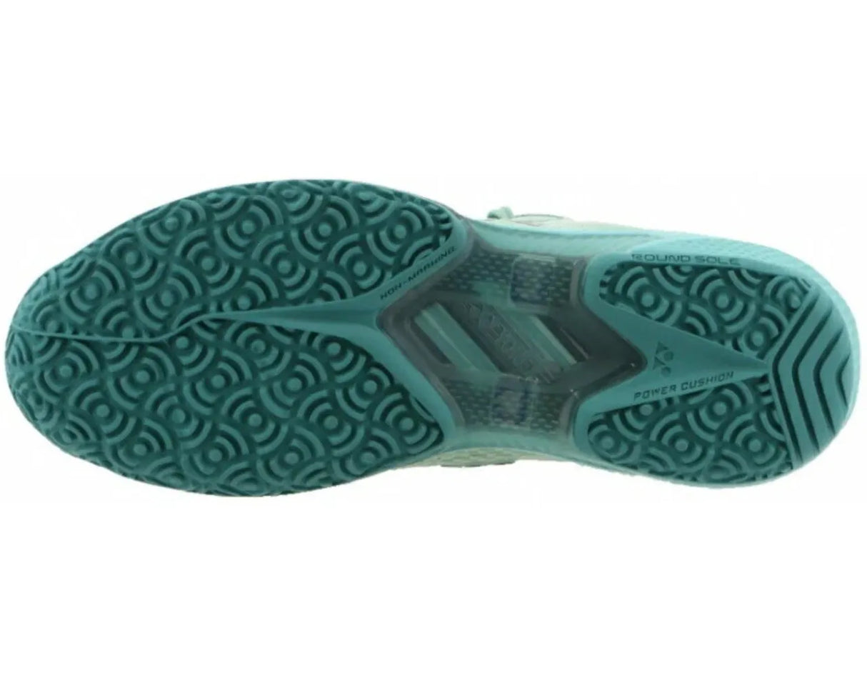 tenis yonex ad-accel clay femenino pepper mint para superficies firmes