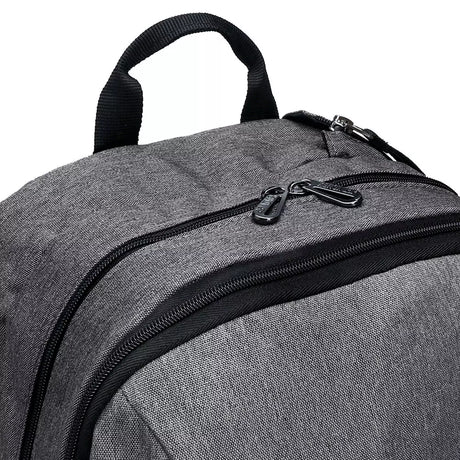 mochila deportiva gris yonex active s con correas acolchadas y diseño ergonómico