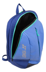 mochila yonex team blast blue azul con compartimento principal amplio