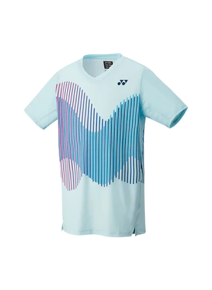 camiseta yonex hombre crystal blue transpirable con tecnología verycool