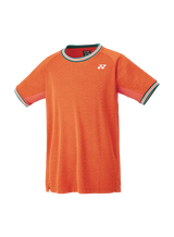 camiseta ligera yonex en tono naranja diseñada para jugar pádel con libertad