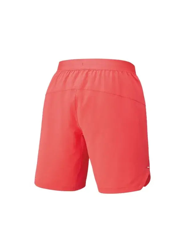 short deportivo yonex coral con diseño ligero para jugar padel