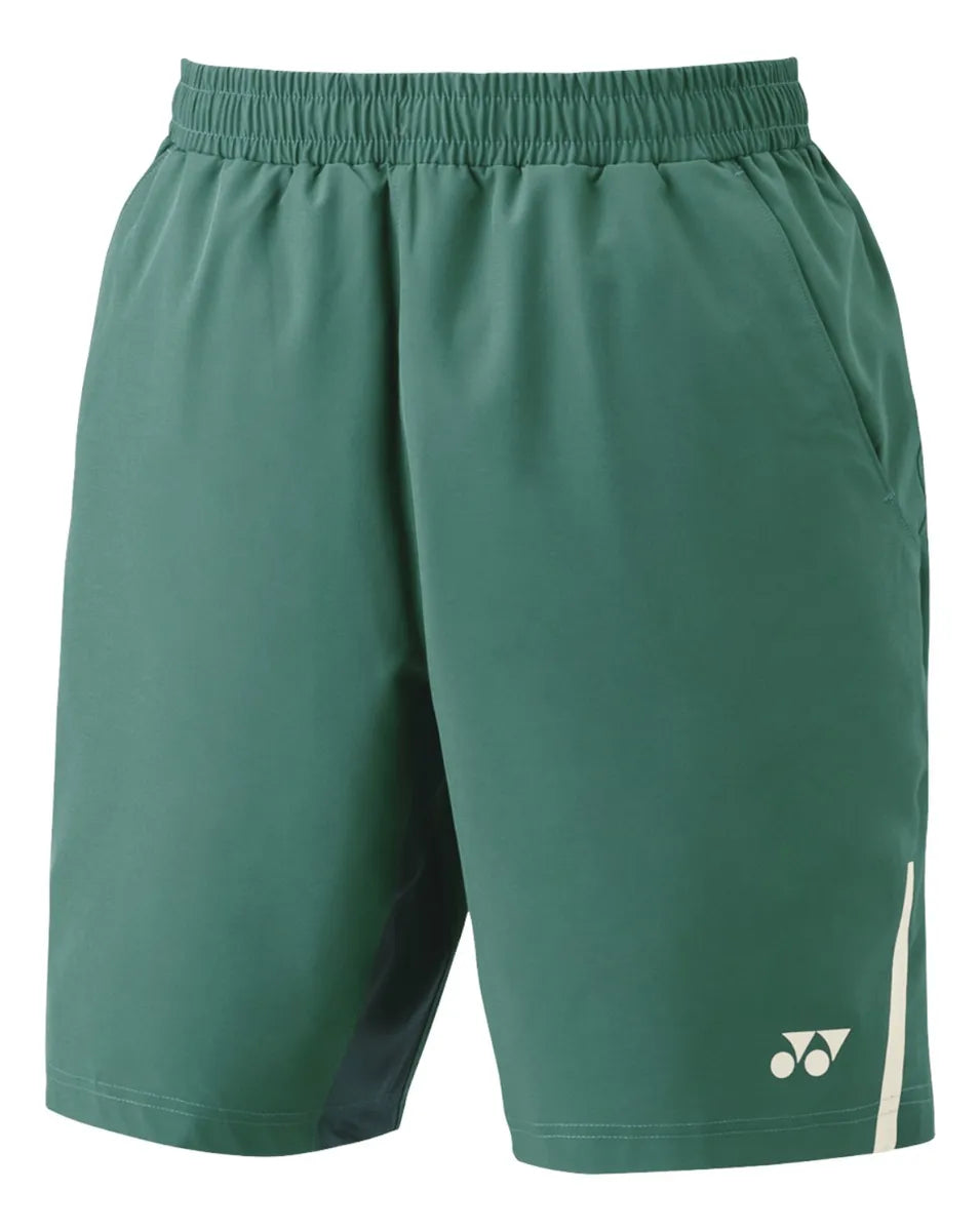 pantalón corto yonex verde oliva hombre ideal para jugar pádel