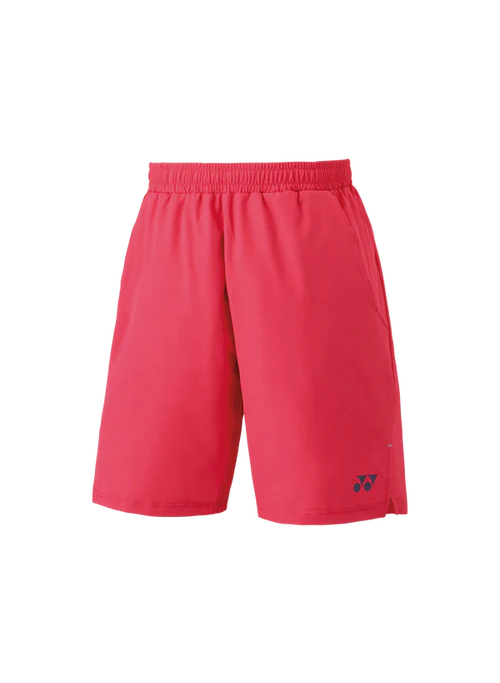 shorts deportivos yonex rosa hombre con tela stretch y ajuste precision move