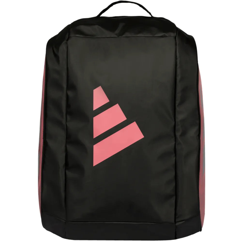 paletero padel adidas rosa naranja modelo oficial martita ortega con doble compartimento térmico