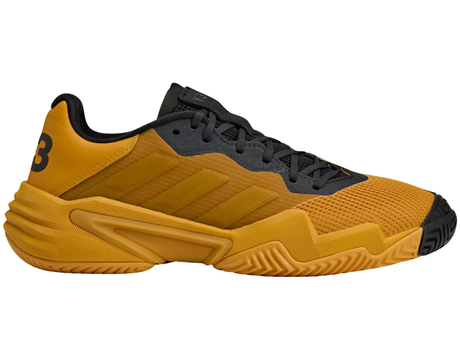 tenis adidas y-3 barricade 13 amarillo y negro con suela de gran tracción