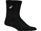 Calcetas Asics Resolution Crew Negras para Pádel