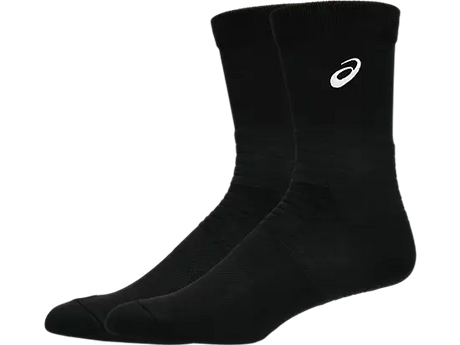 Calcetas Asics Resolution Crew Negras para Pádel