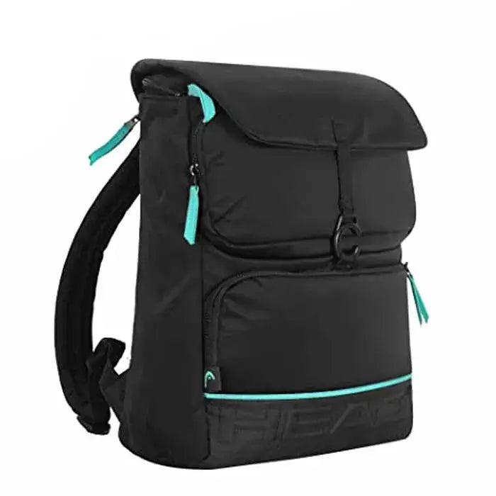 Back Pack HEAD Backpack Negro/Menta para Pádel
