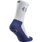 Calceta Babolat Juan Lebrón Mid-Calf Socks Blanco para Pádel