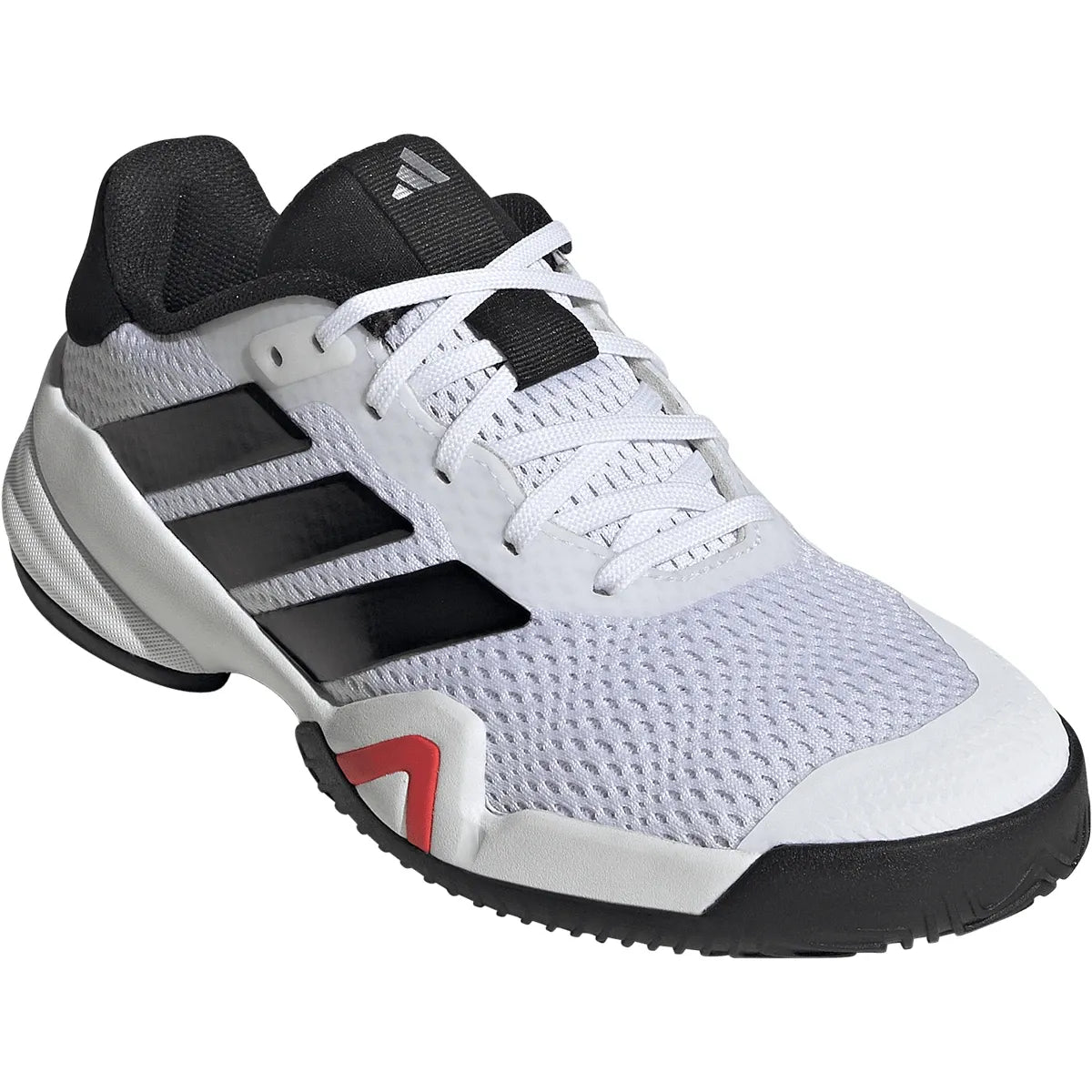 Tenis Adidas Crazyquick Junior Blanco/Negro/Rojo de Pádel