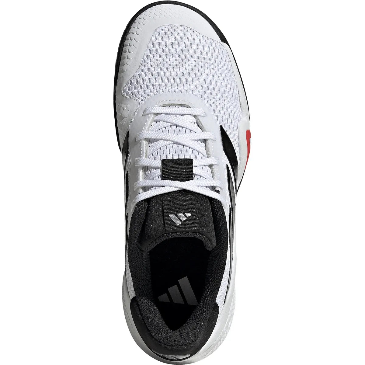 Tenis Adidas Crazyquick Junior Blanco/Negro/Rojo de Pádel