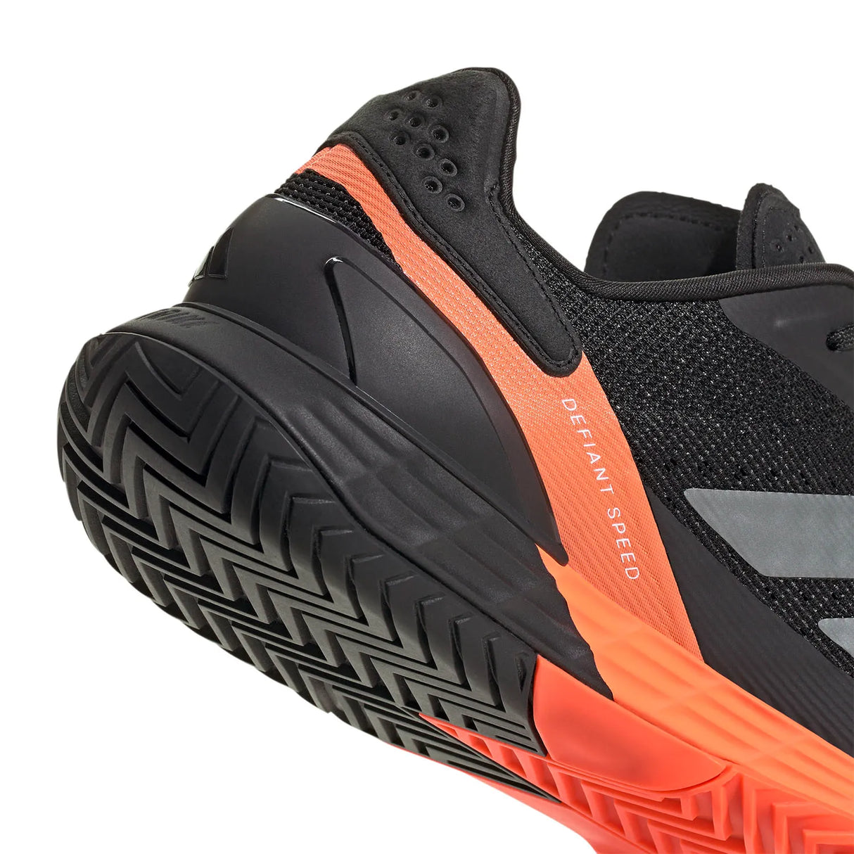 Tenis adidas Defiant Speed 2 Negro Naranja para Pádel