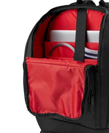 Mochila Wilson Tour roja con bolsillos