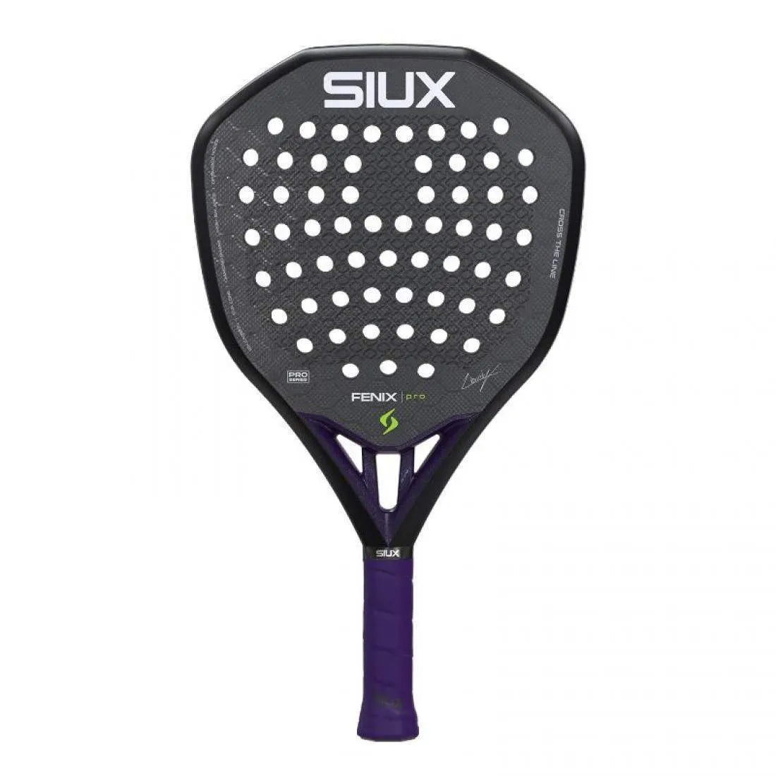 Pala de Pádel Siux Fenix Pro 2026  Leo Augsburger Negro