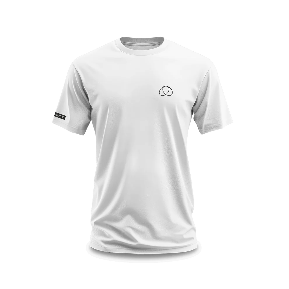 Playera Deuce Tee Game Day Blanca Hombre para Pádel
