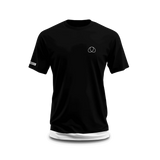 Playera Deuce Tee Midnight Negro Hombre para Pádel