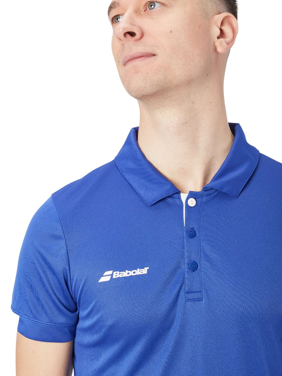 Polo Babolat Play Hombre Azul Marino para Pádel