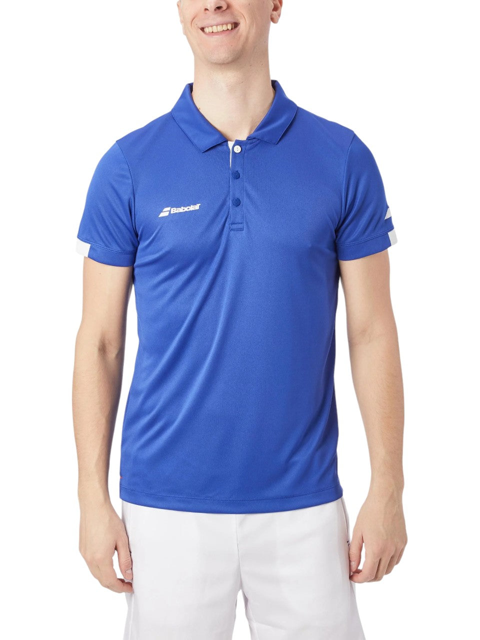 Polo Babolat Play Hombre Azul Marino para Pádel