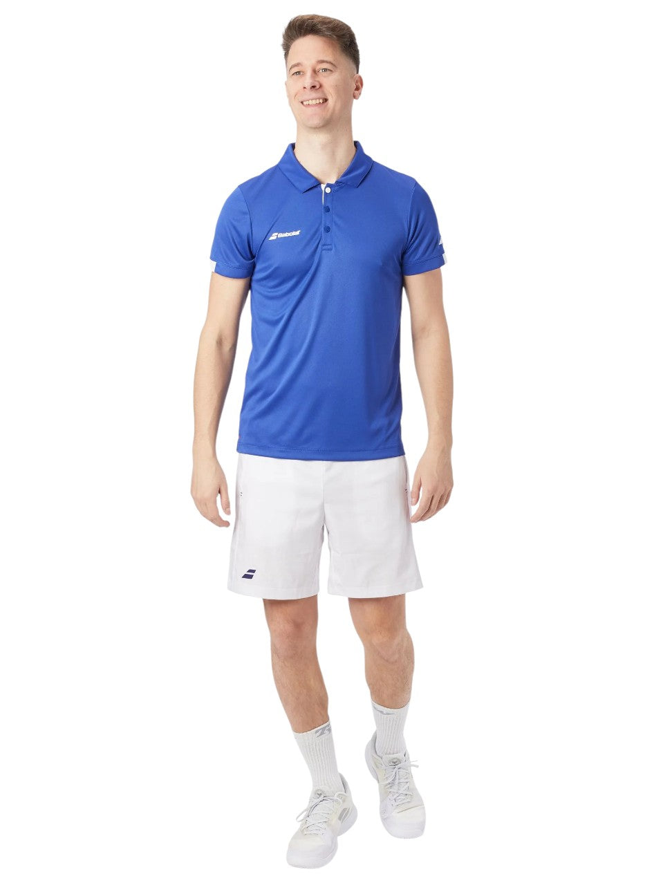 Polo Babolat Play Hombre Azul Marino para Pádel